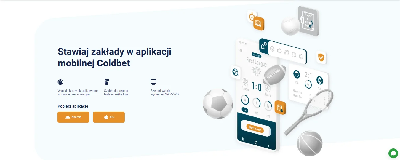 Coldbet aplikacija Coldbet aplikacija